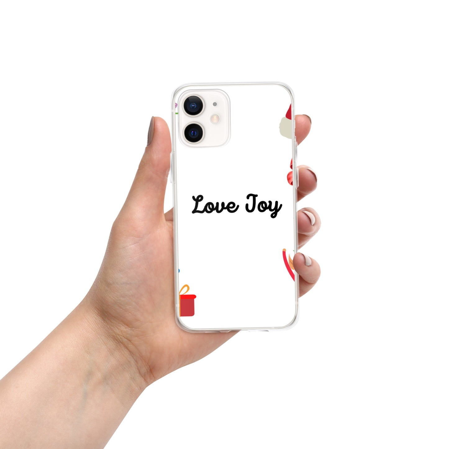 Love Joy Bestseller Tis The Season Clear Case for iPhone®