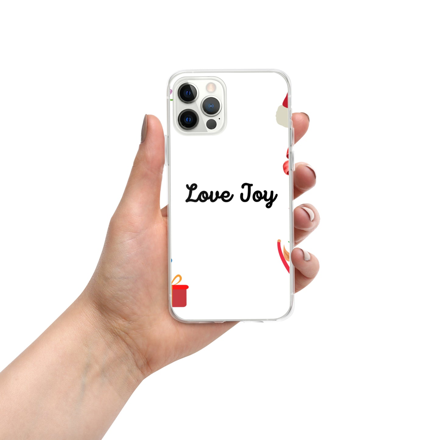 Love Joy Bestseller Tis The Season Clear Case for iPhone®