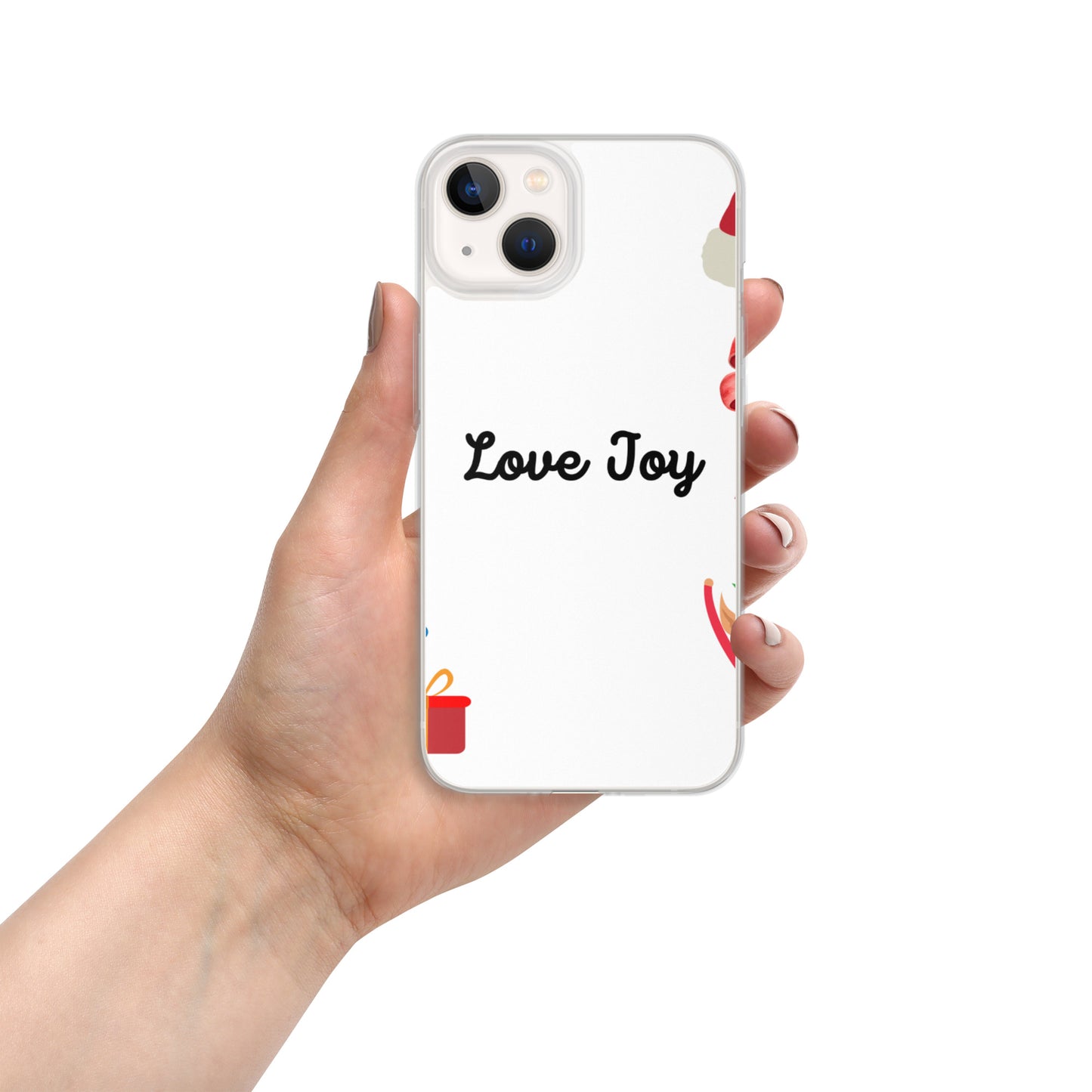 Love Joy Bestseller Tis The Season Clear Case for iPhone®