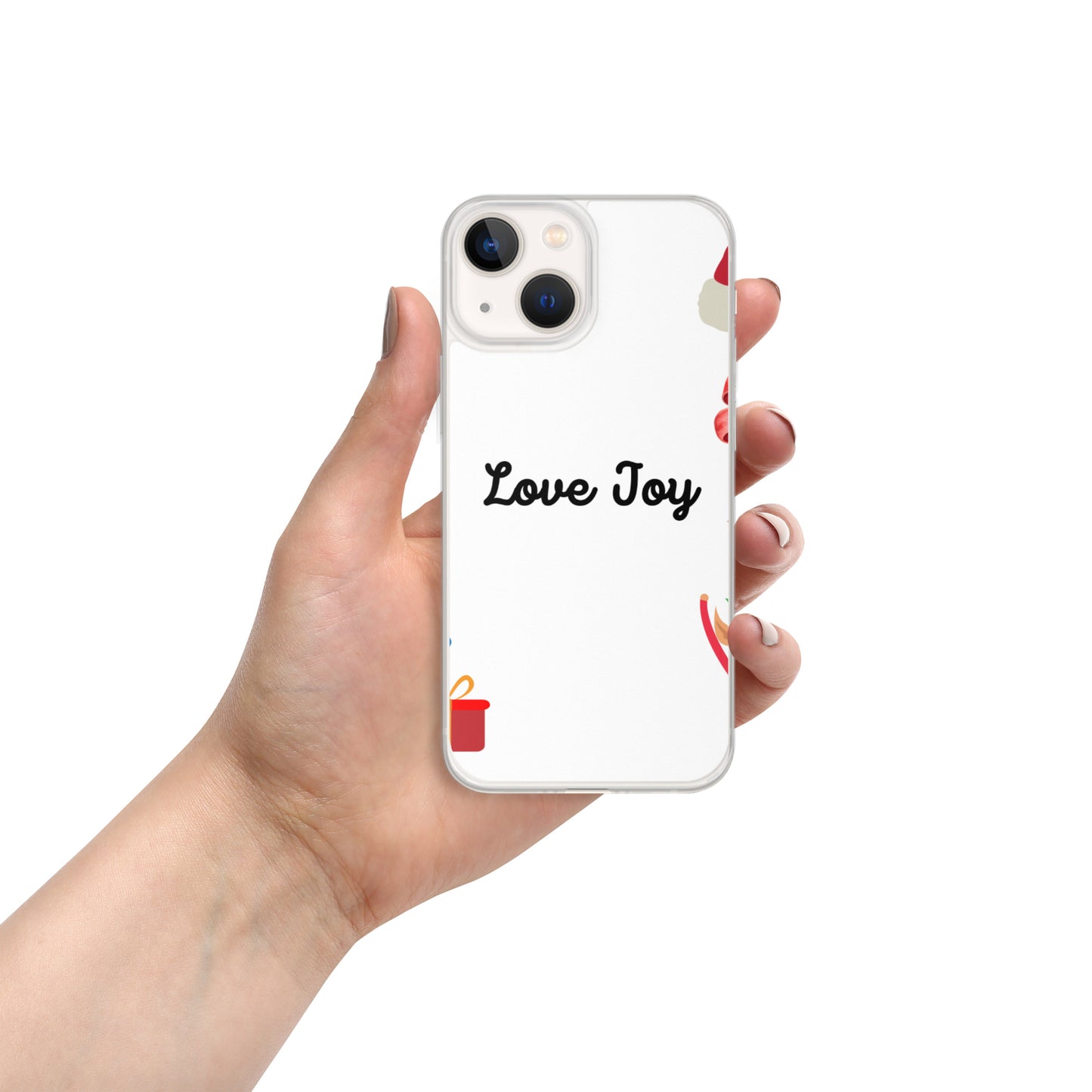 Love Joy Bestseller Tis The Season Clear Case for iPhone®