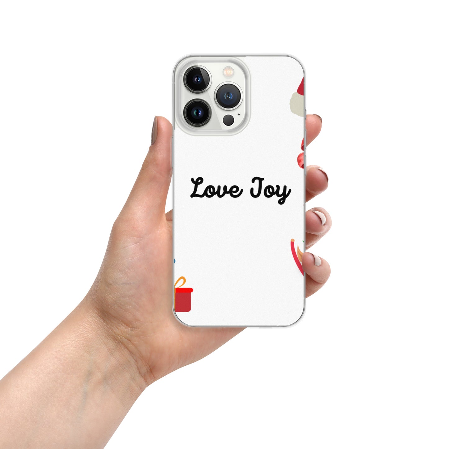 Love Joy Bestseller Tis The Season Clear Case for iPhone®