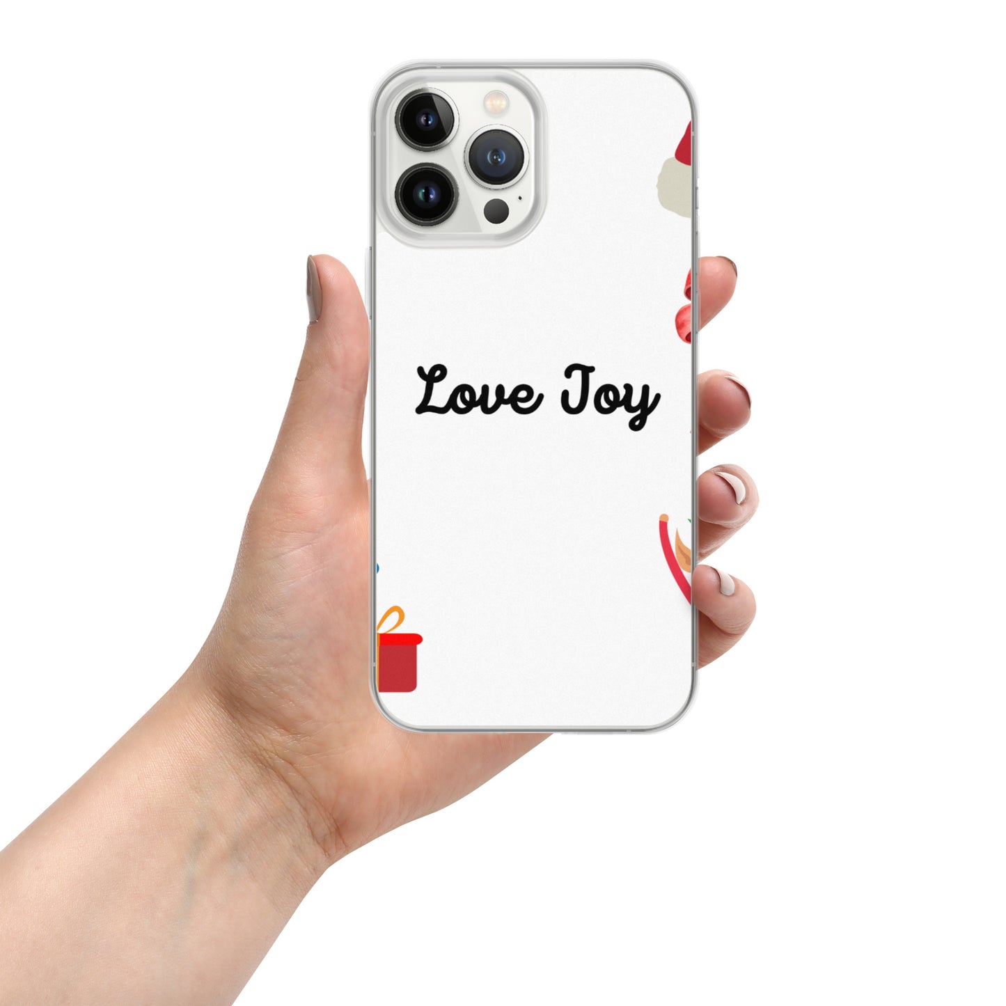 Love Joy Bestseller Tis The Season Clear Case for iPhone®