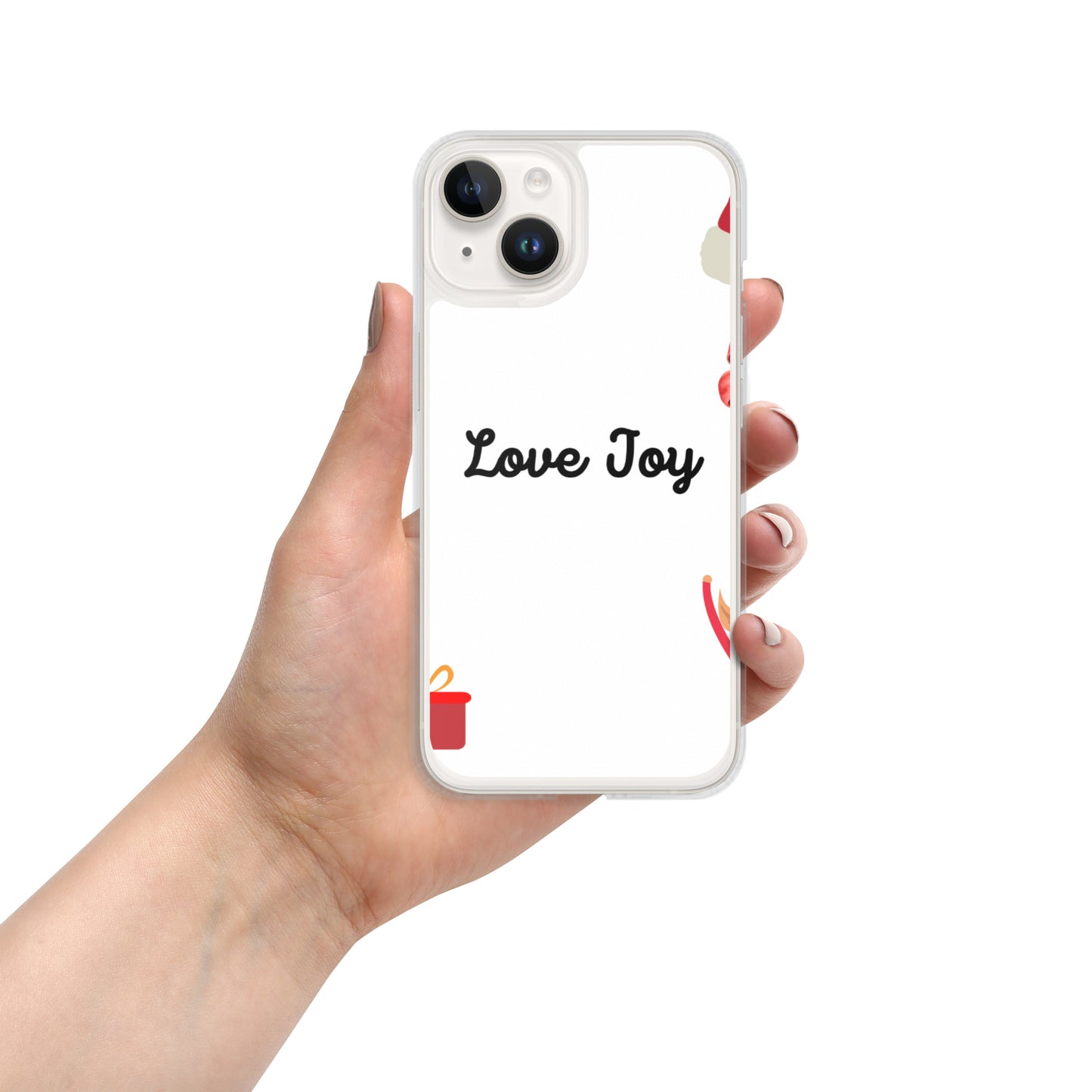 Love Joy Bestseller Tis The Season Clear Case for iPhone®