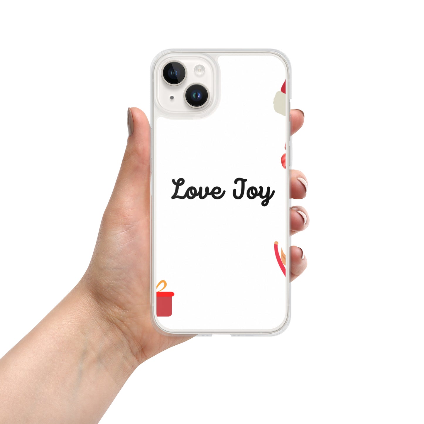 Love Joy Bestseller Tis The Season Clear Case for iPhone®