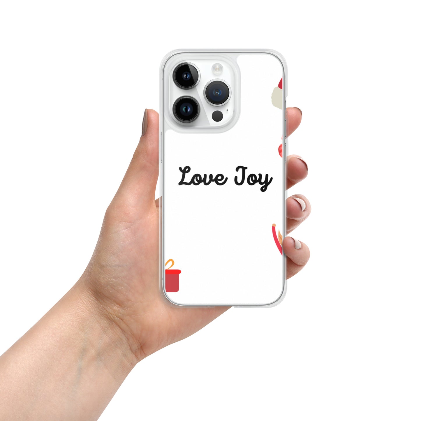 Love Joy Bestseller Tis The Season Clear Case for iPhone®