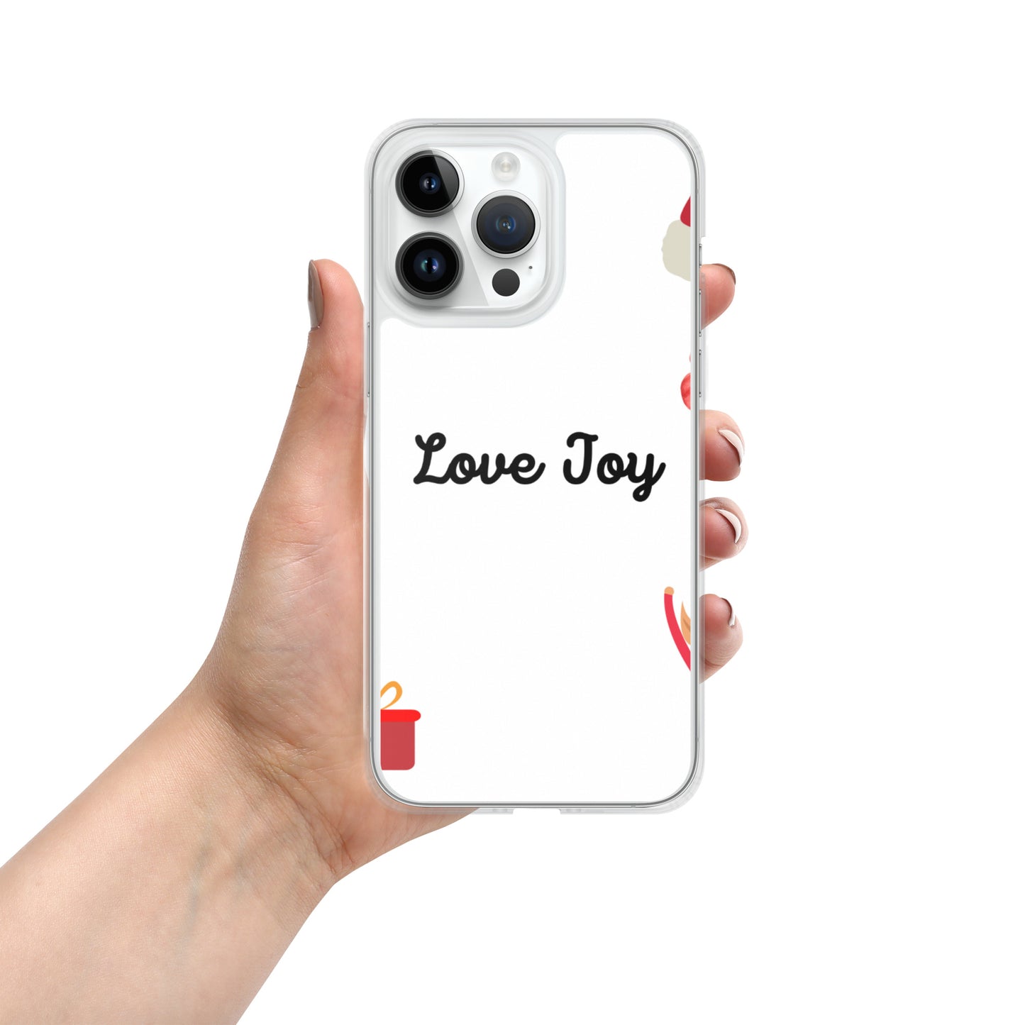 Love Joy Bestseller Tis The Season Clear Case for iPhone®