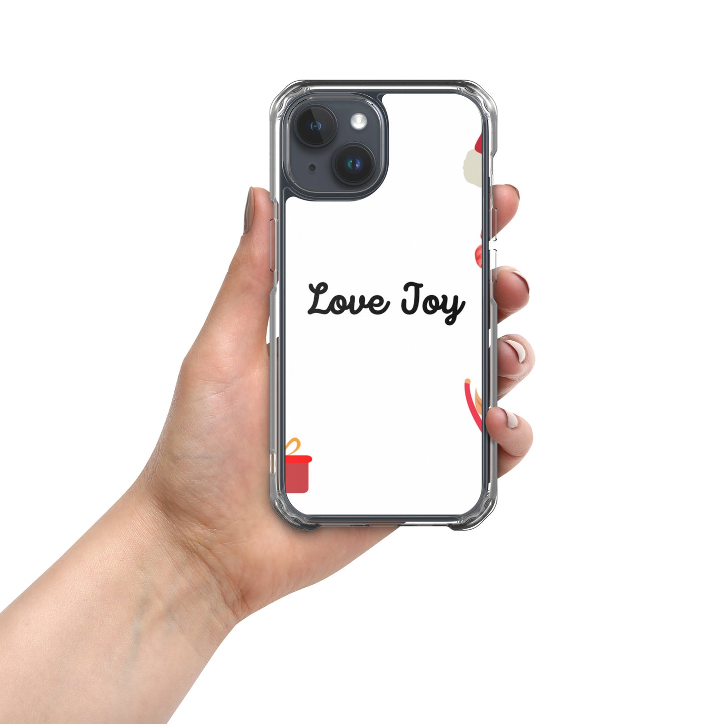 Love Joy Bestseller Tis The Season Clear Case for iPhone®