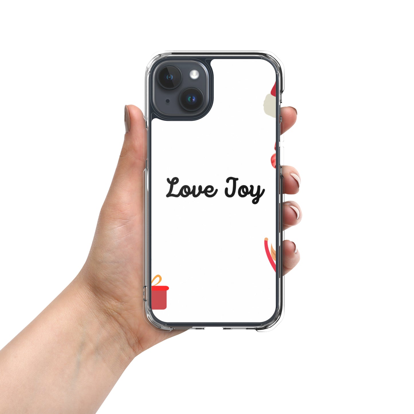 Love Joy Bestseller Tis The Season Clear Case for iPhone®