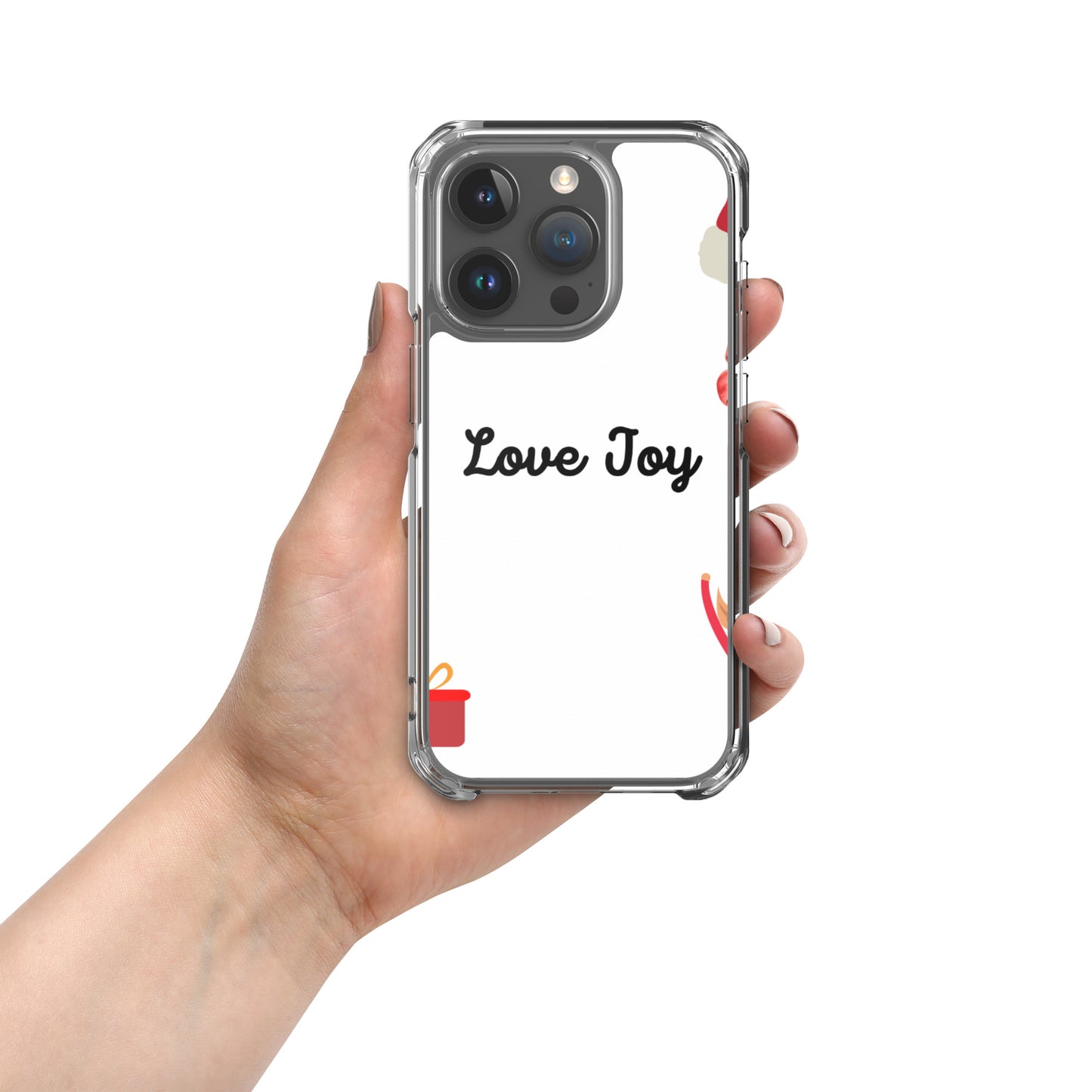 Love Joy Bestseller Tis The Season Clear Case for iPhone®