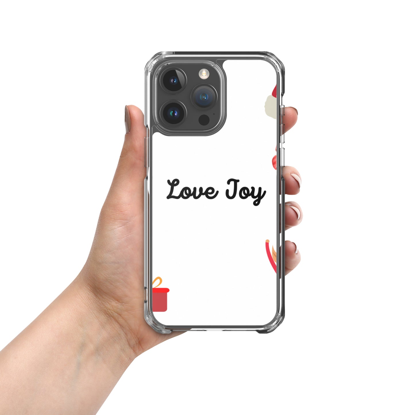 Love Joy Bestseller Tis The Season Clear Case for iPhone®