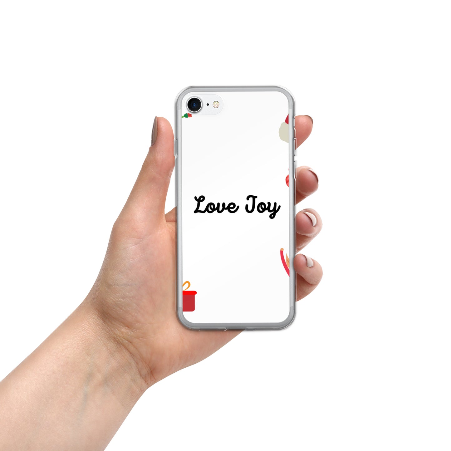 Love Joy Bestseller Tis The Season Clear Case for iPhone®