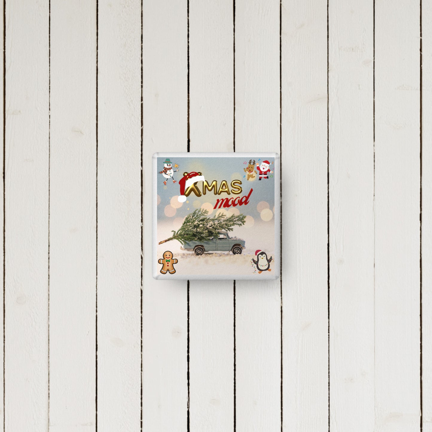 Love Joy Xmas Mood Custom-Shaped Pillow