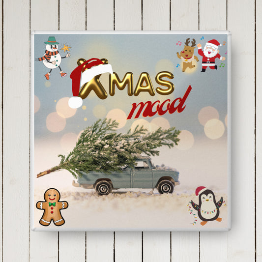 Love Joy Xmas Mood Custom-Shaped Pillow