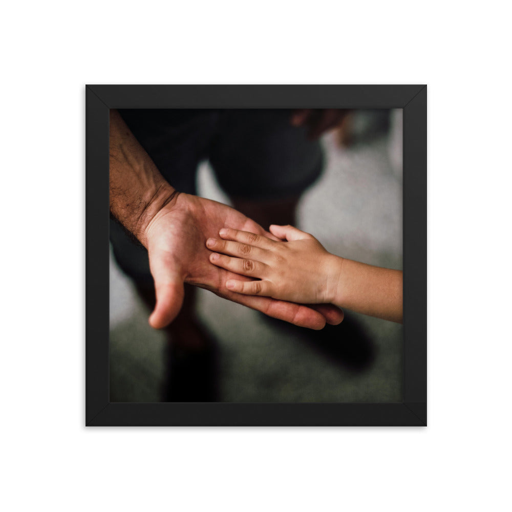 Love Joy Bestseller Dad's Loves Framed Poster