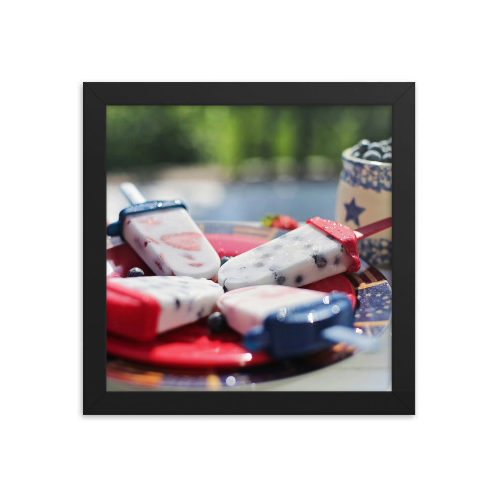 Love Joy Bestseller Festive Berries Framed Poster