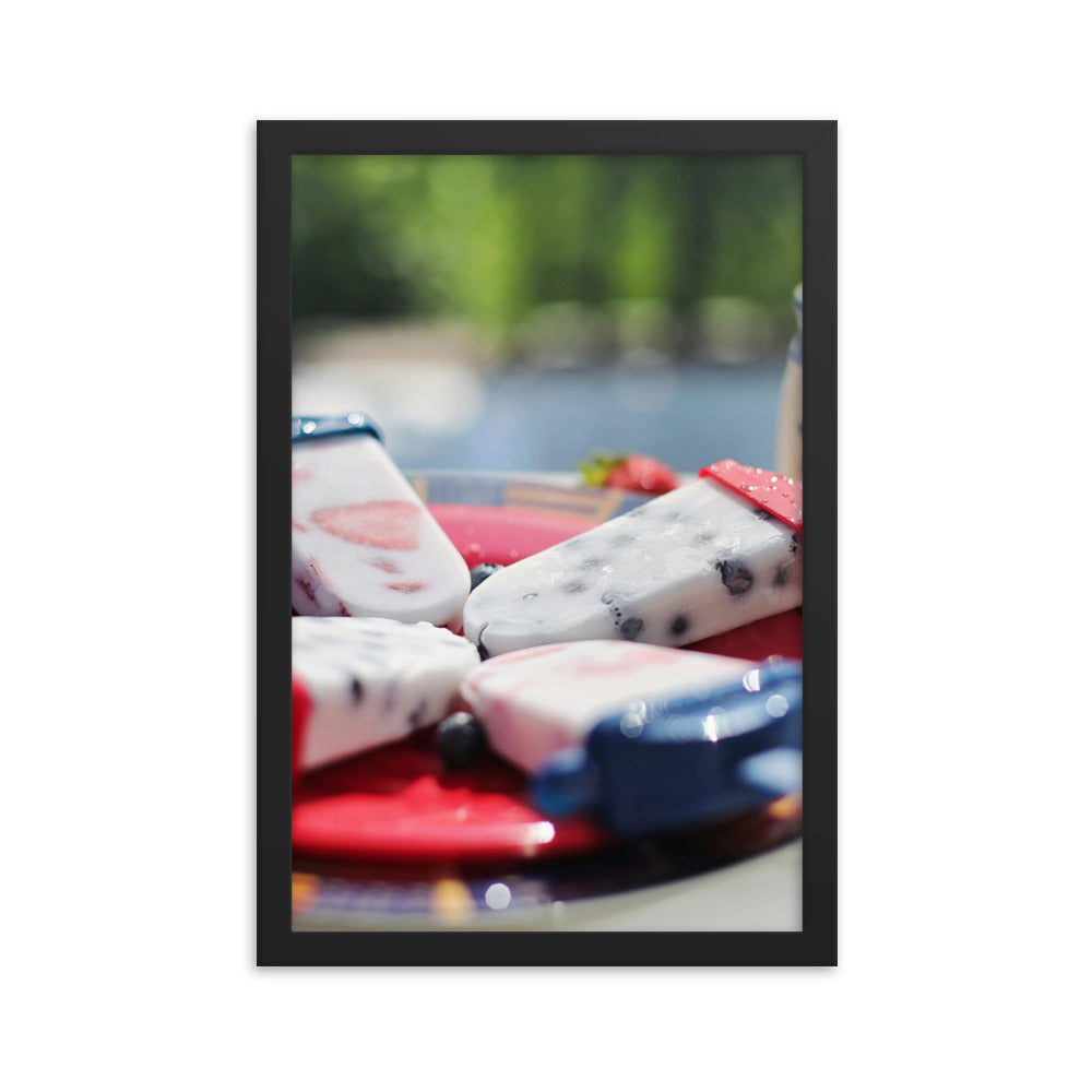 Love Joy Bestseller Festive Berries Framed Poster