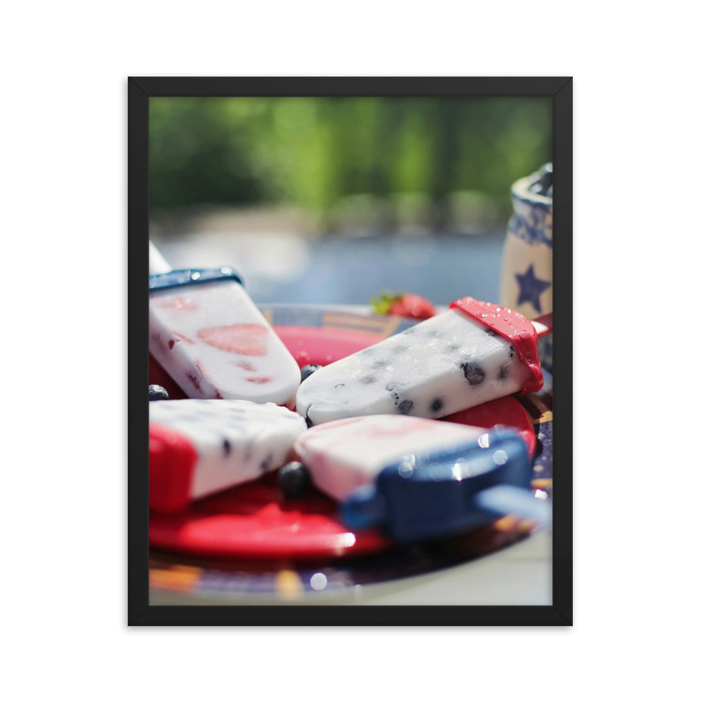 Love Joy Bestseller Festive Berries Framed Poster