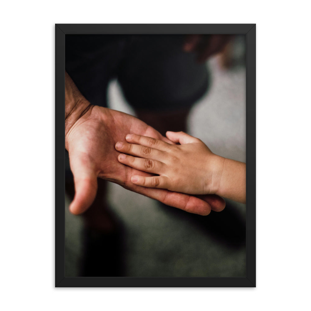 Love Joy Bestseller Dad's Loves Framed Poster