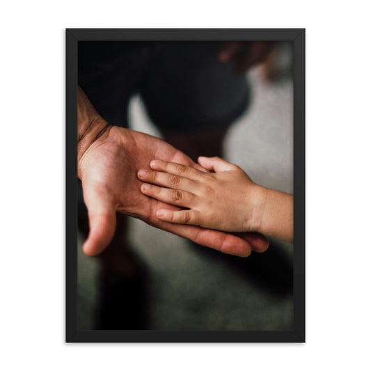 Love Joy Bestseller Dad's Loves Framed Poster