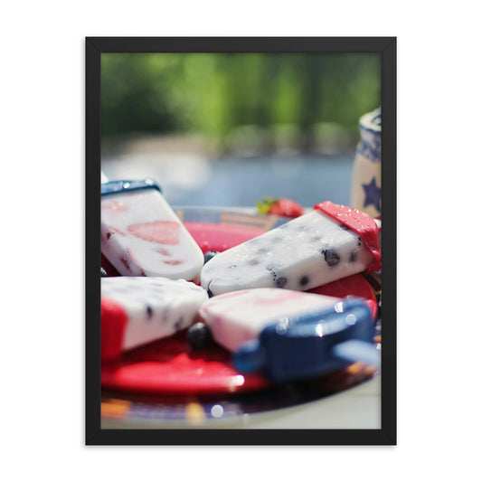 Love Joy Bestseller Festive Berries Framed Poster