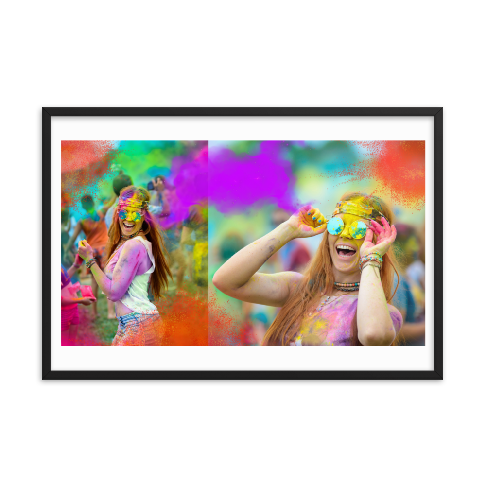 Love Joy Celebration Loves Framed Poster