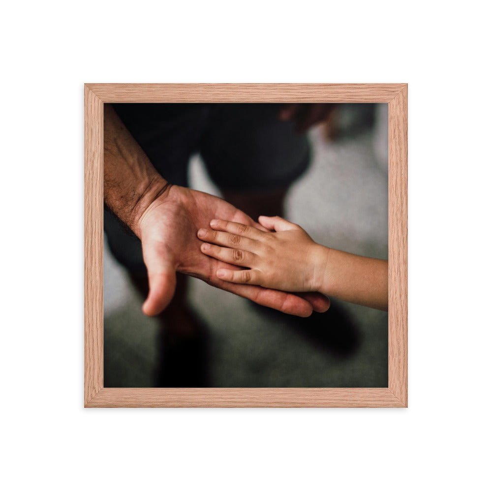 Love Joy Bestseller Dad's Loves Framed Poster