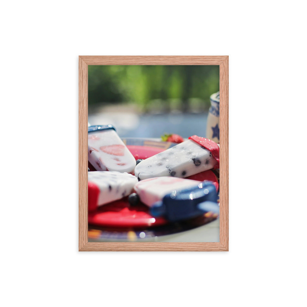 Love Joy Bestseller Festive Berries Framed Poster