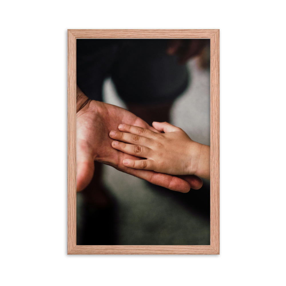 Love Joy Bestseller Dad's Loves Framed Poster