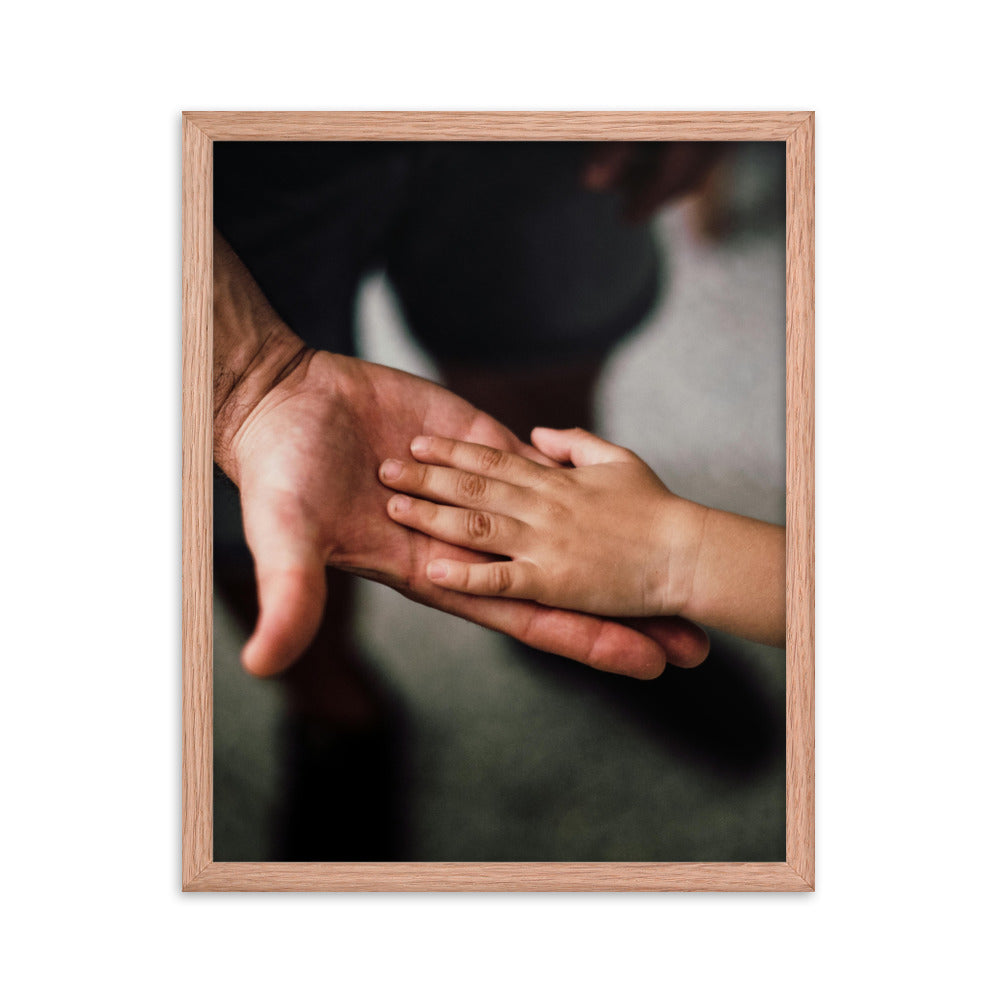 Love Joy Bestseller Dad's Loves Framed Poster
