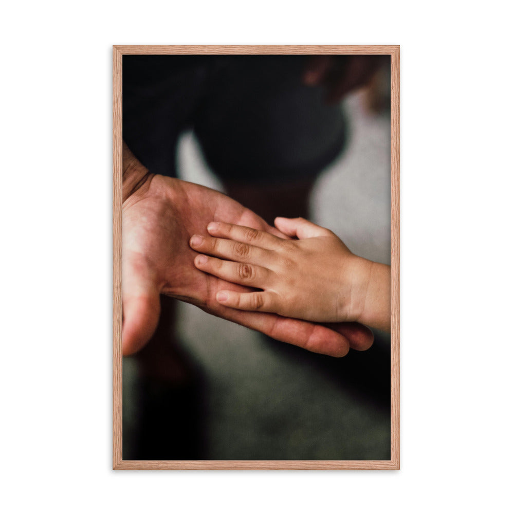 Love Joy Bestseller Dad's Loves Framed Poster