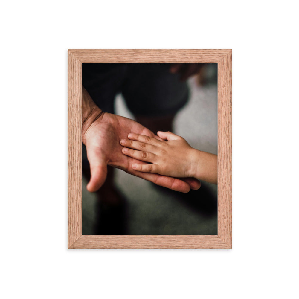Love Joy Bestseller Dad's Loves Framed Poster