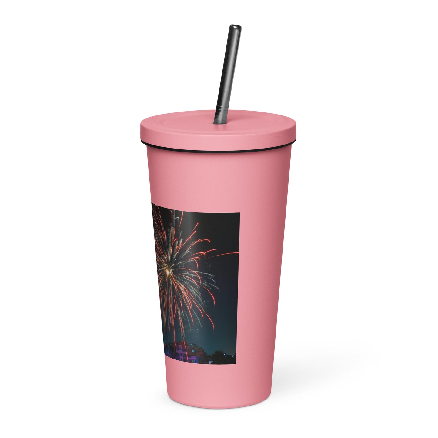 Love Joy Insulated 4th Of July Tumbler With A Straw