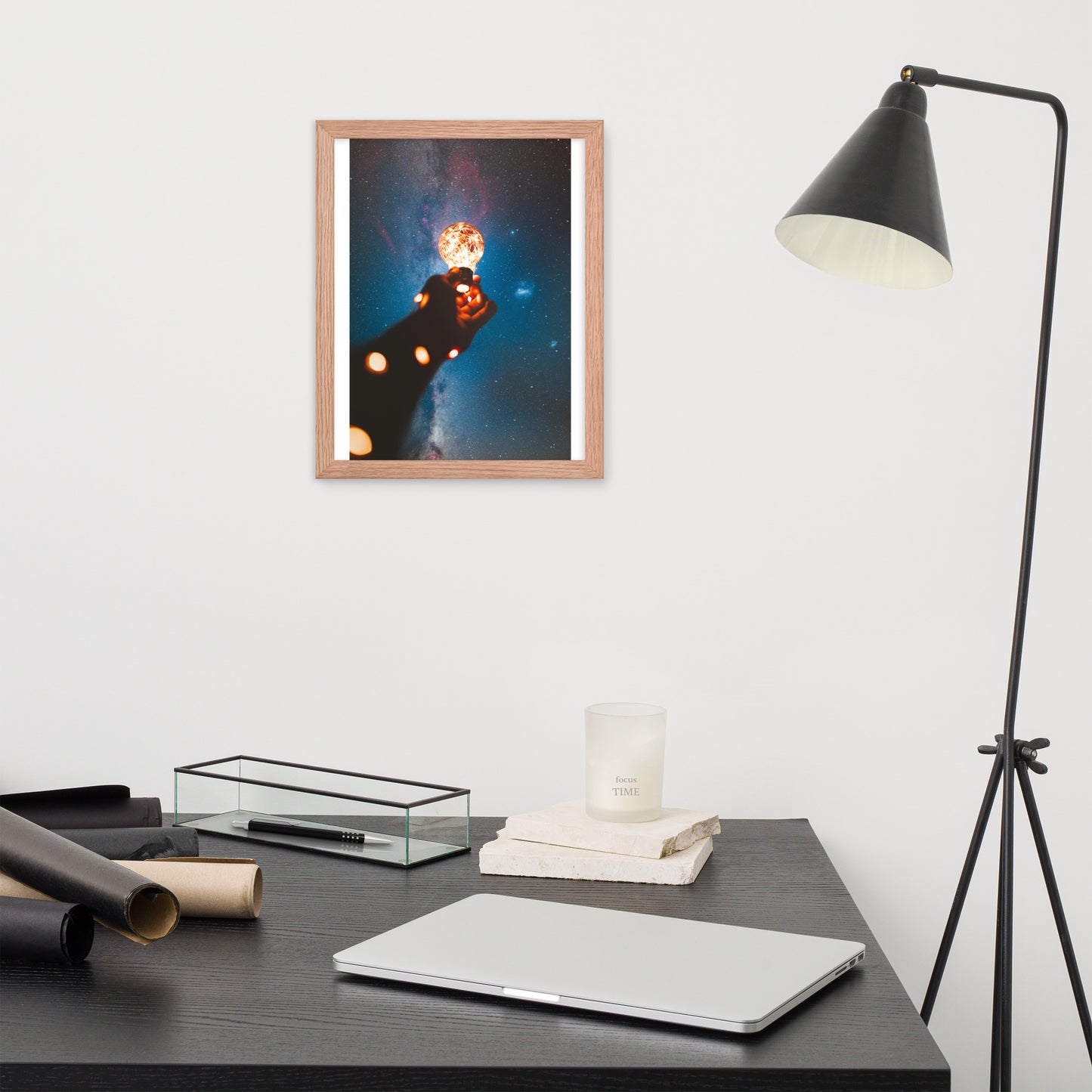 Love Joy Bestseller Cosmic Framed Photo Paper Poster