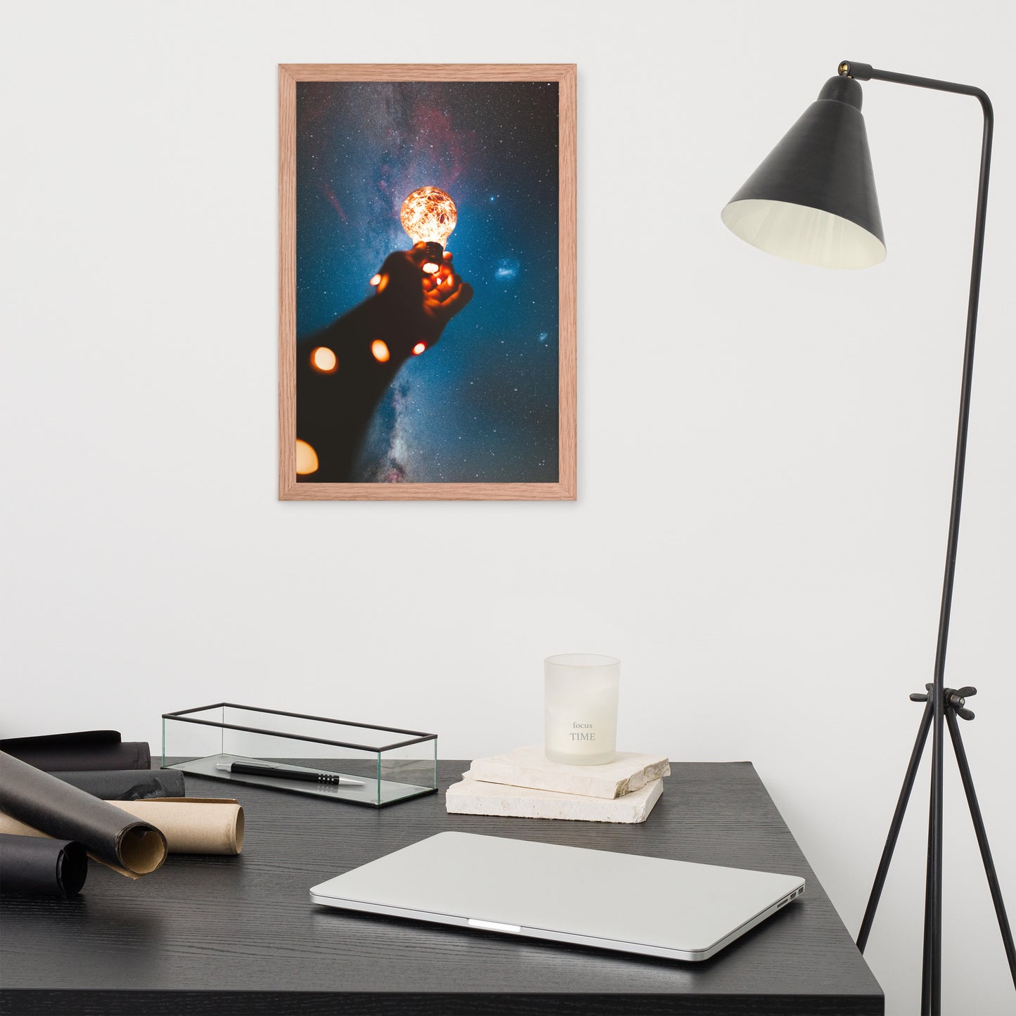 Love Joy Bestseller Cosmic Framed Photo Paper Poster