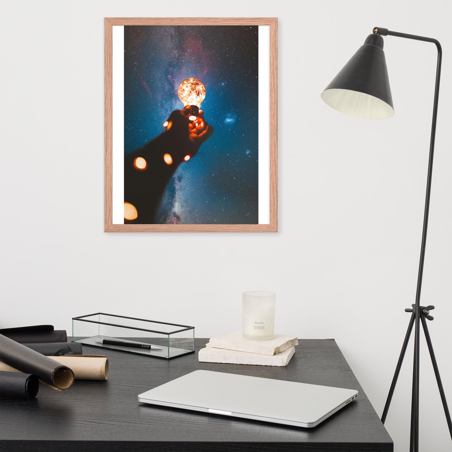 Love Joy Bestseller Cosmic Framed Photo Paper Poster