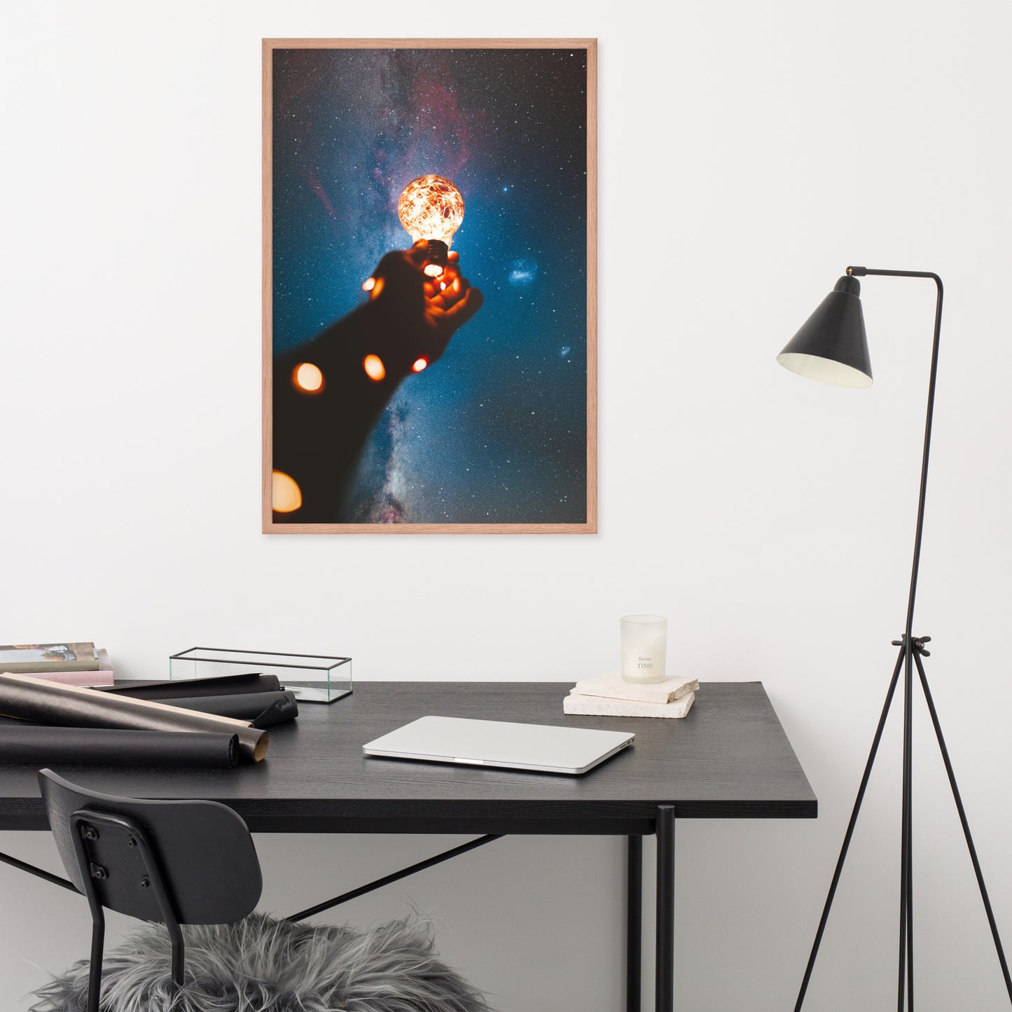 Love Joy Bestseller Cosmic Framed Photo Paper Poster