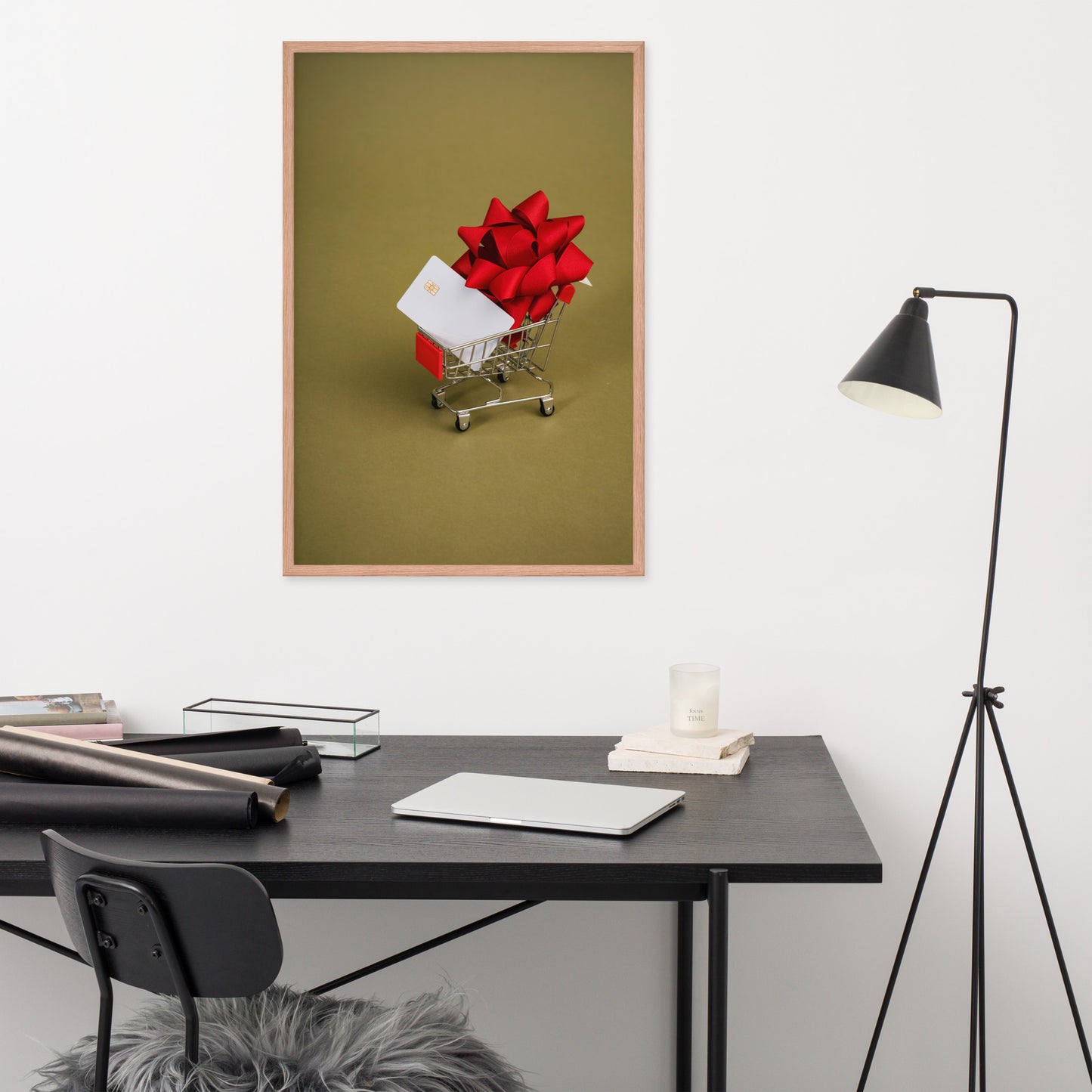 Love Joy Affiliate Marketing Framed Luster Photo Paper Poster