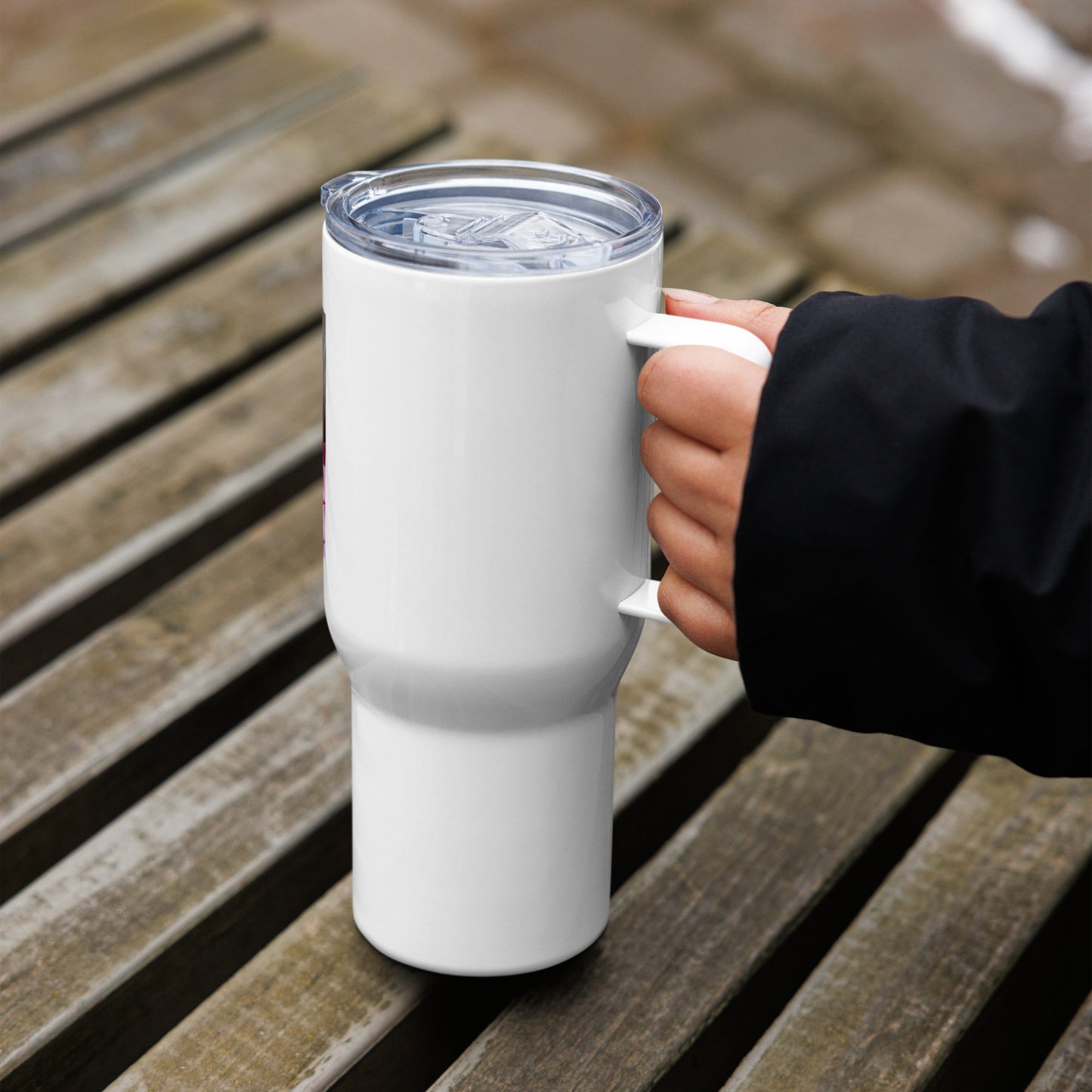 Love Joy Bestseller Coquette Travel Mug With A Handle