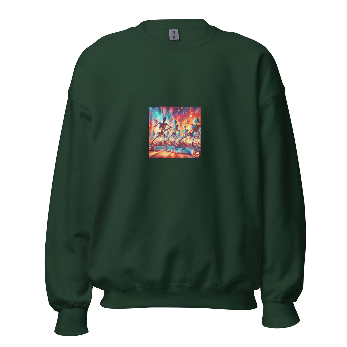 Love Joy Unisex Dancing Skeletons Sweatshirt
