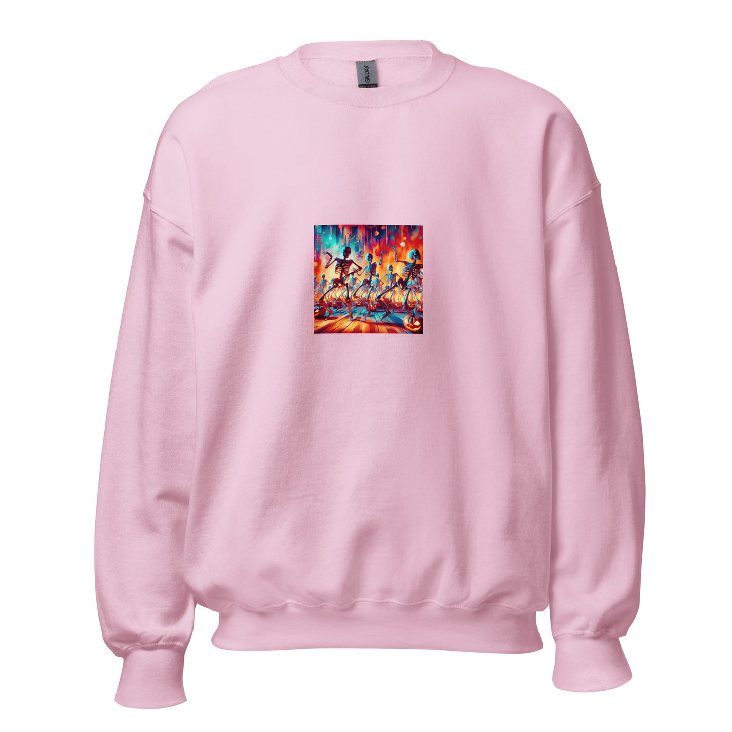 Love Joy Unisex Dancing Skeletons Sweatshirt