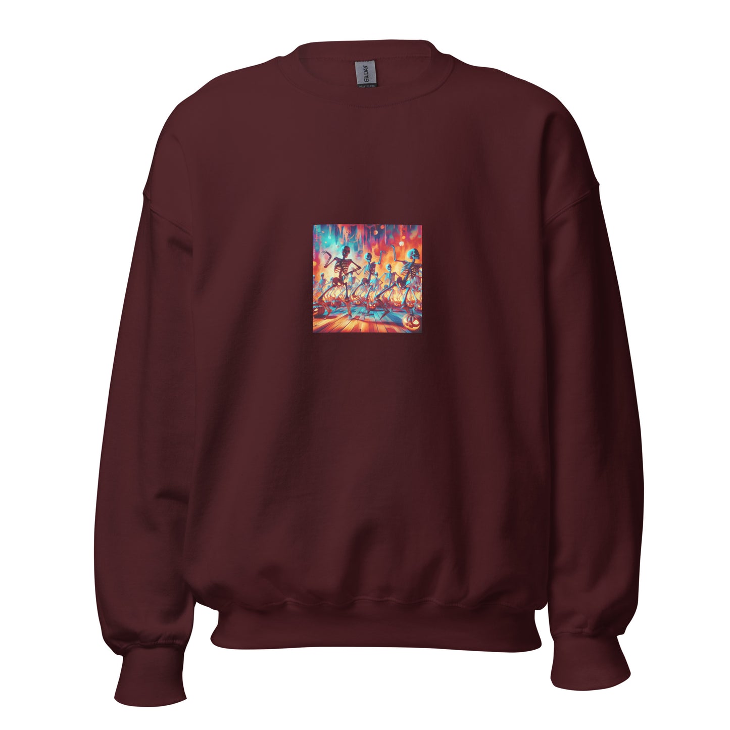 Love Joy Unisex Dancing Skeletons Sweatshirt