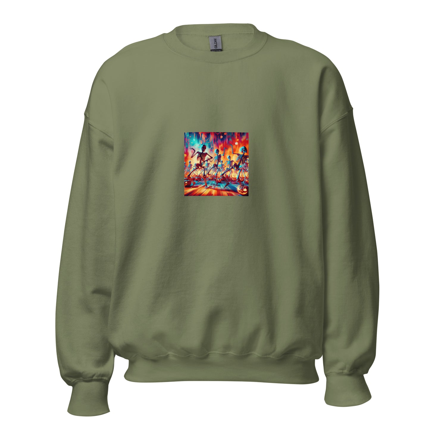 Love Joy Unisex Dancing Skeletons Sweatshirt