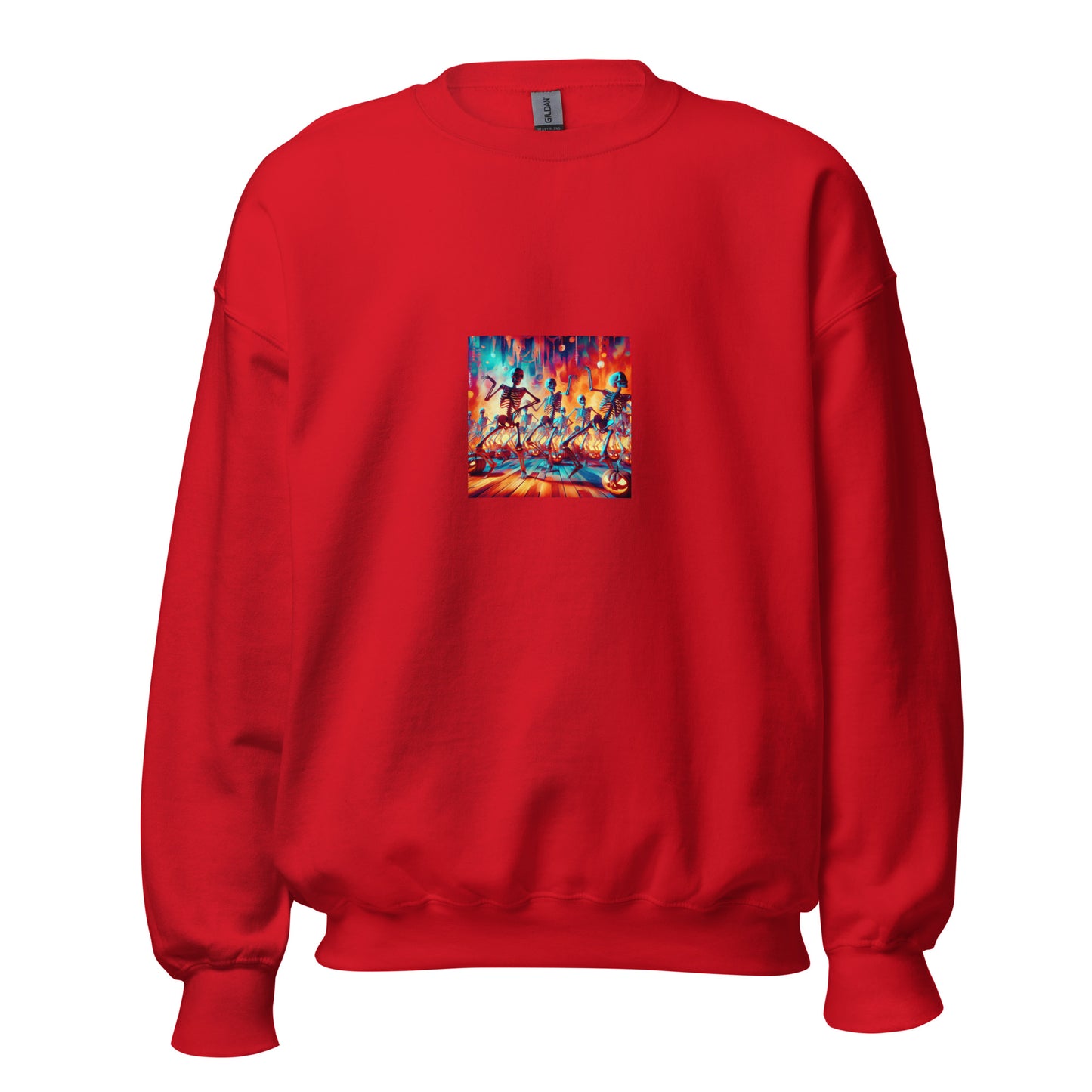 Love Joy Unisex Dancing Skeletons Sweatshirt