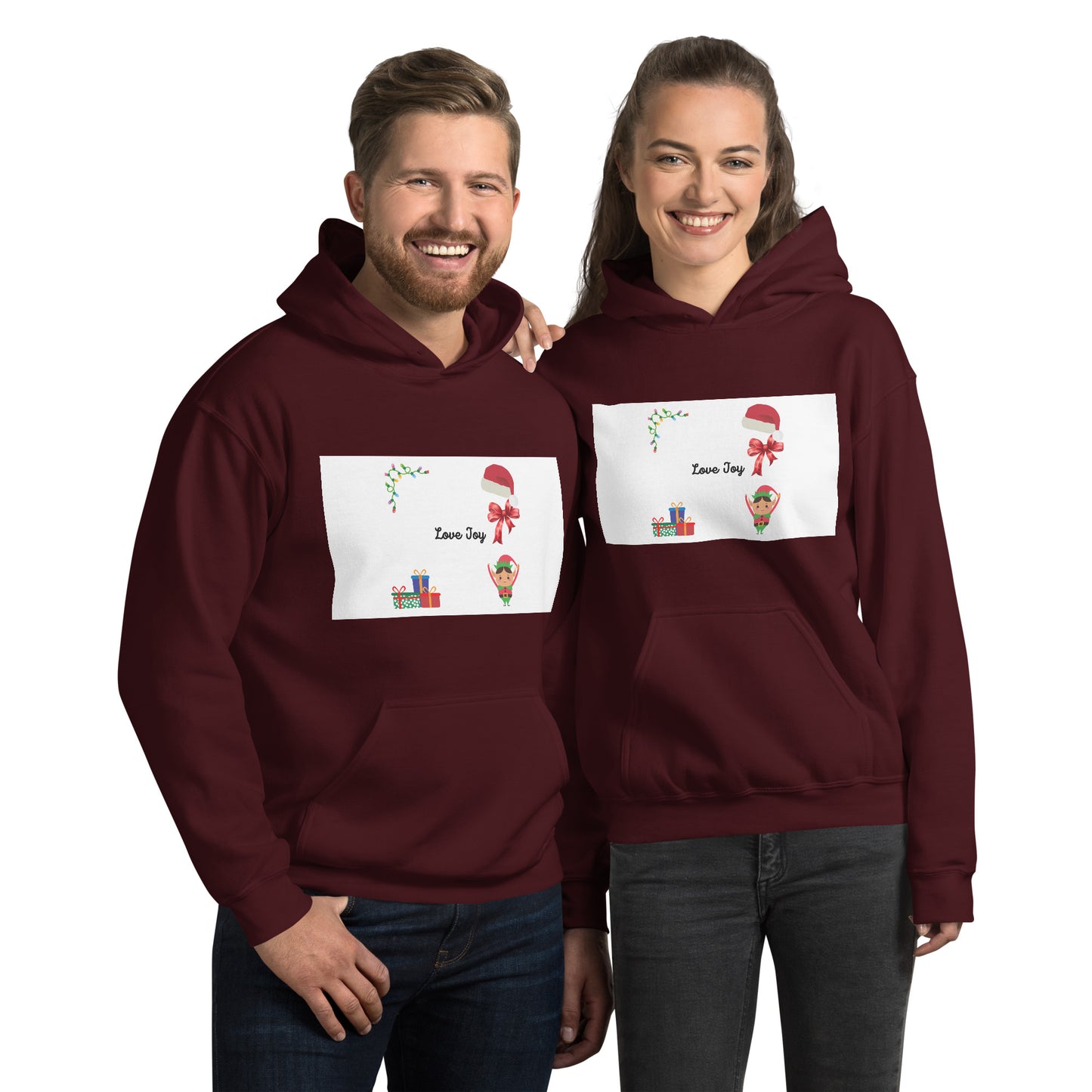 Love Joy Tis The Season Unisex Hoodie