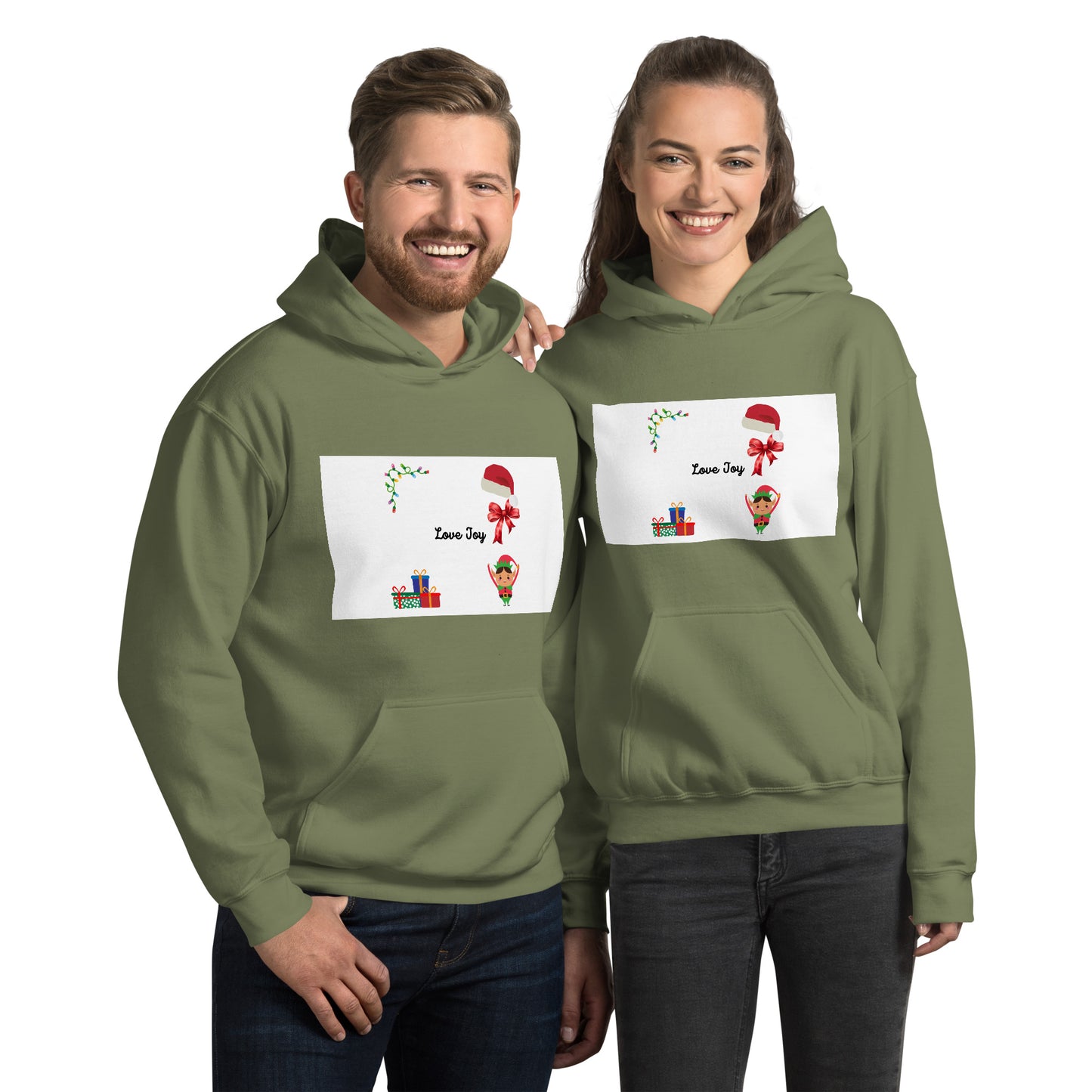 Love Joy Tis The Season Unisex Hoodie