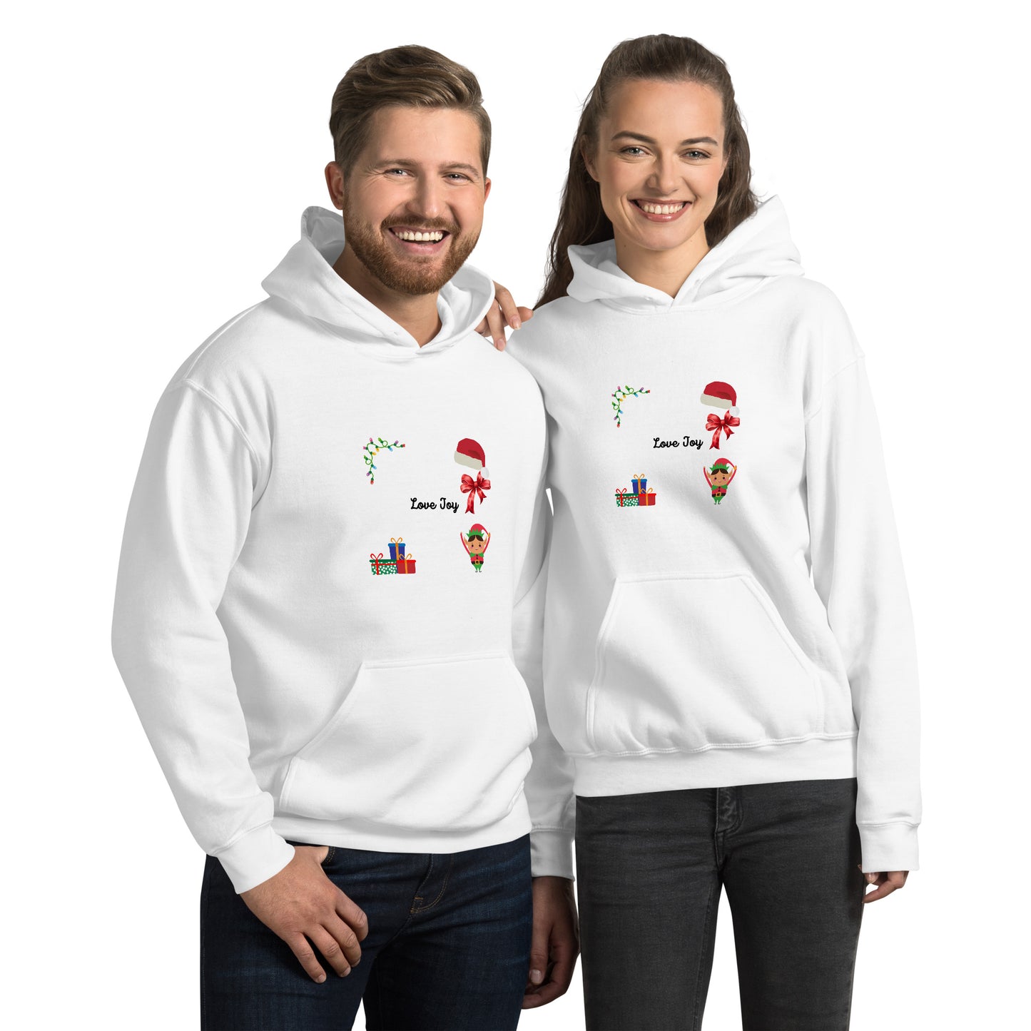 Love Joy Tis The Season Unisex Hoodie