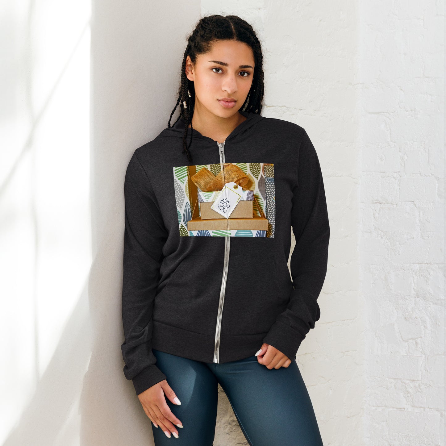 Love Joy Unisex Just For You Zip Hoodie