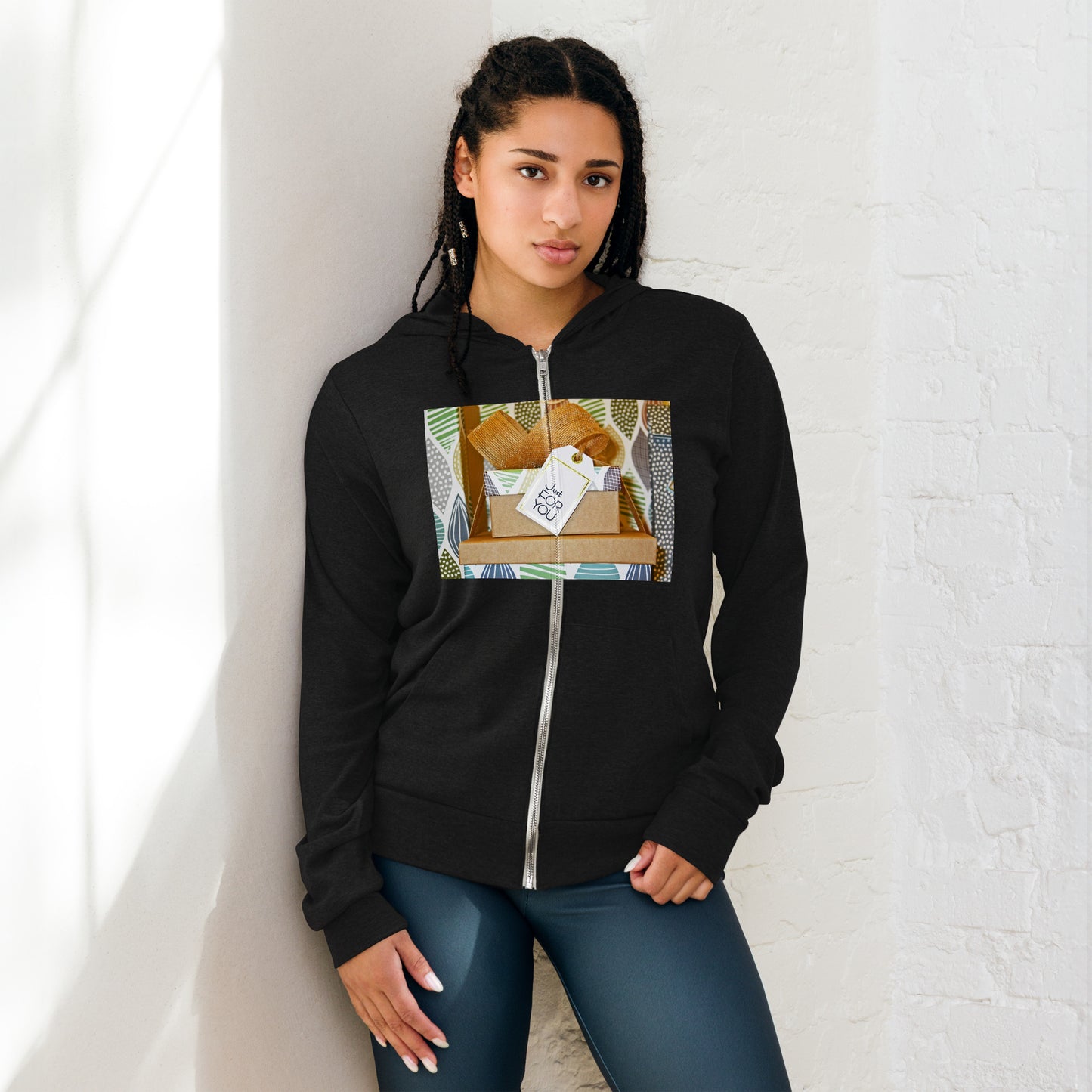 Love Joy Unisex Just For You Zip Hoodie