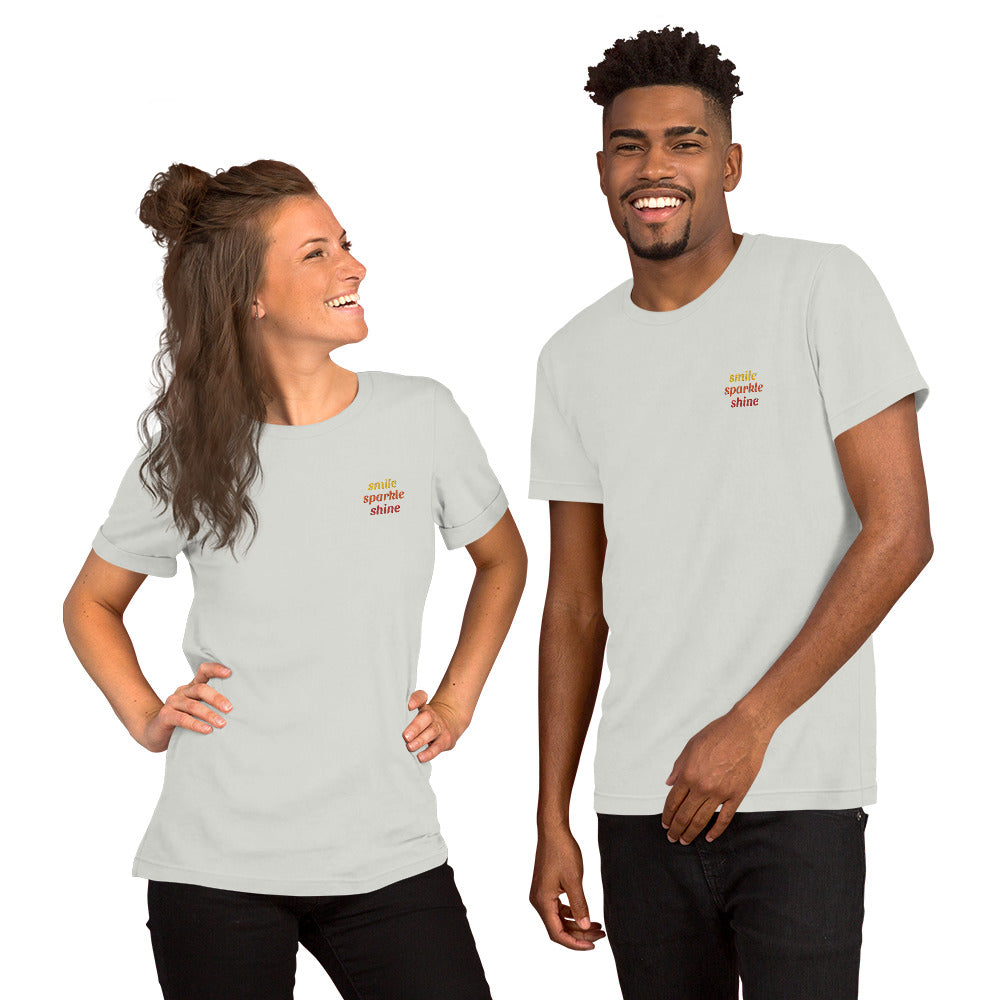 Love Joy Bestseller Embroidered Sparkle Unisex T Shirt