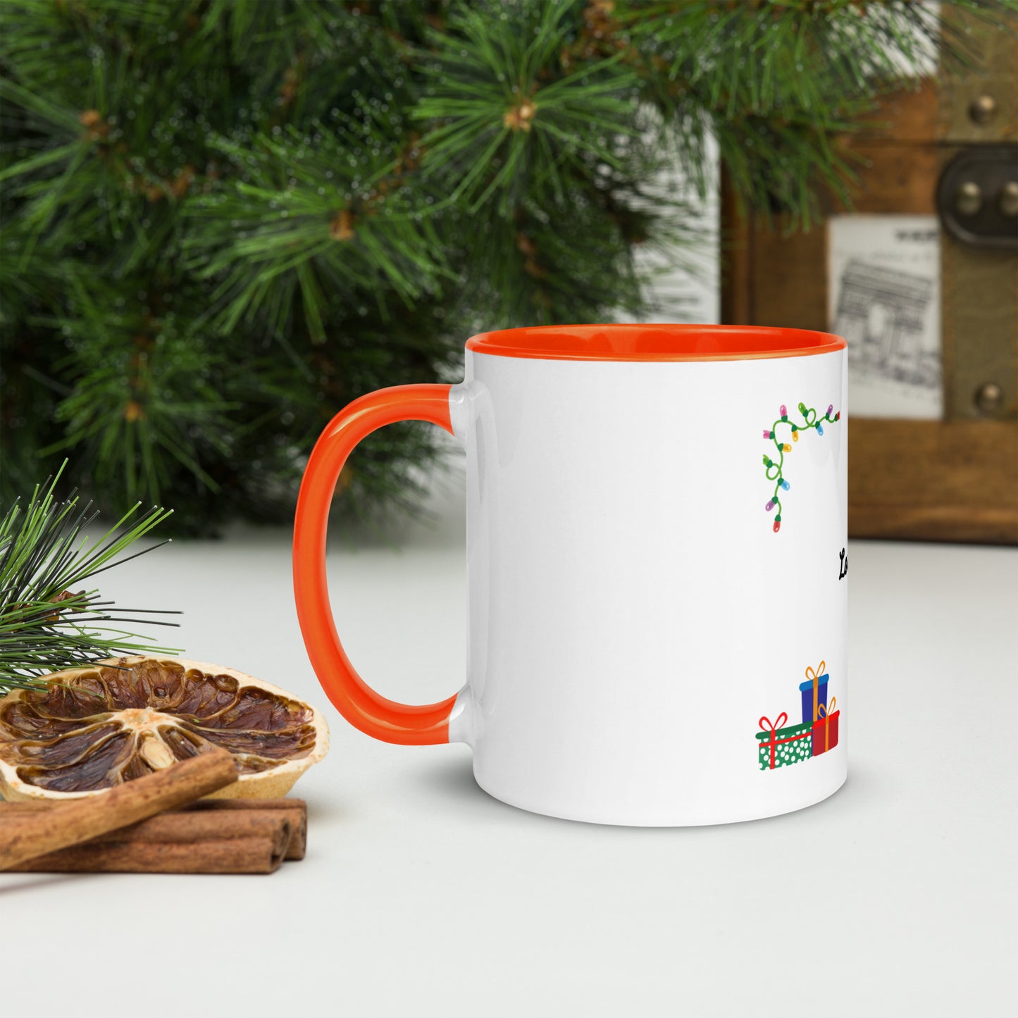 Love Joy Tis The Season Mug With Color Inside